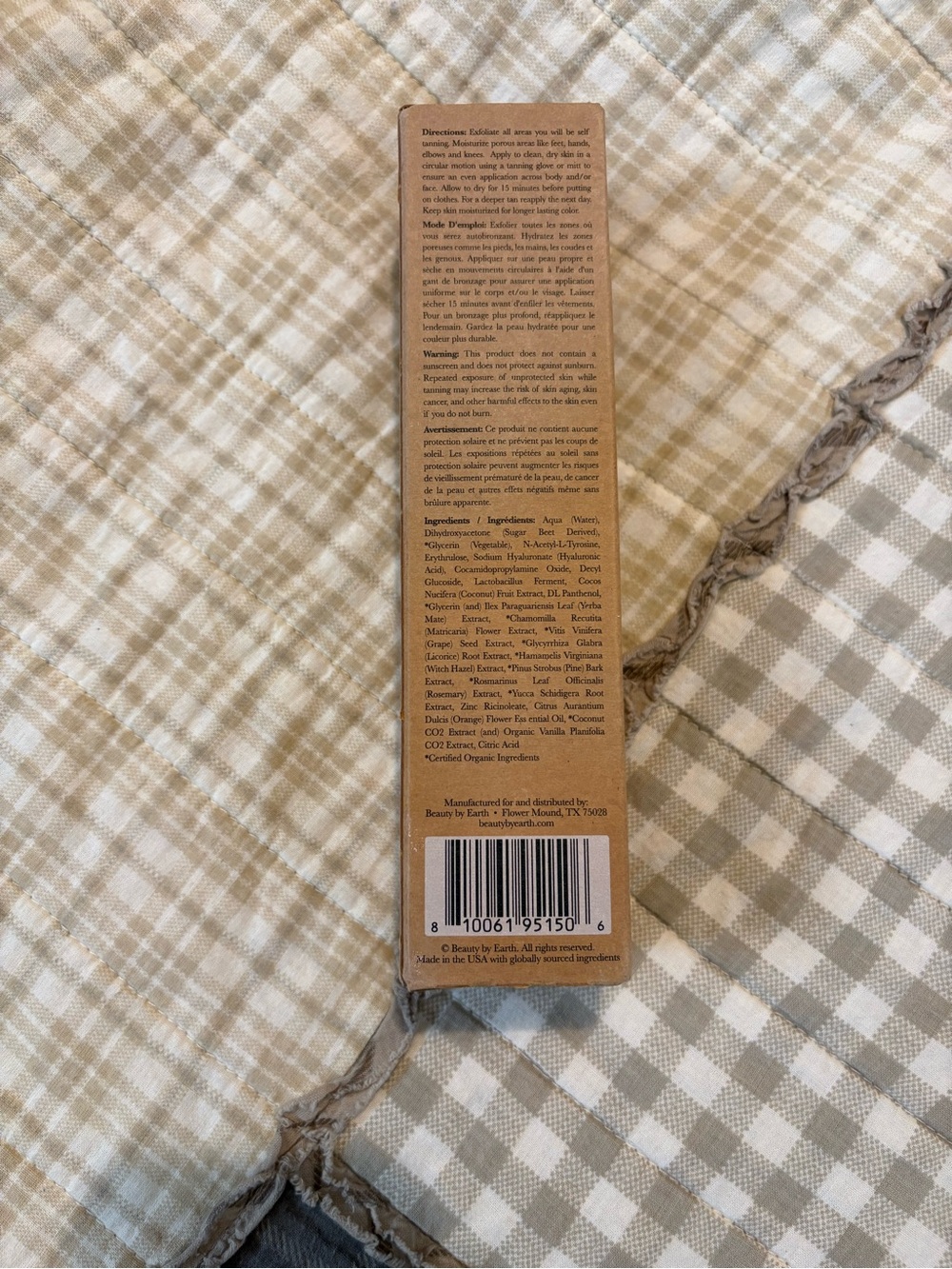 Beauty By Earth Self Tanner Mousse Extra Dark NIB - Picture 3 of 10